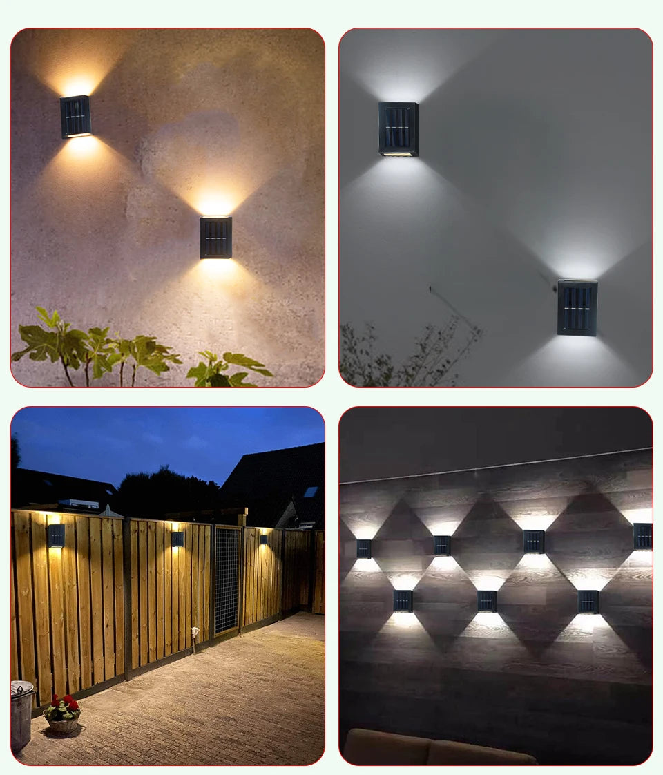 Solar Wall Lamp for Garden & Porch