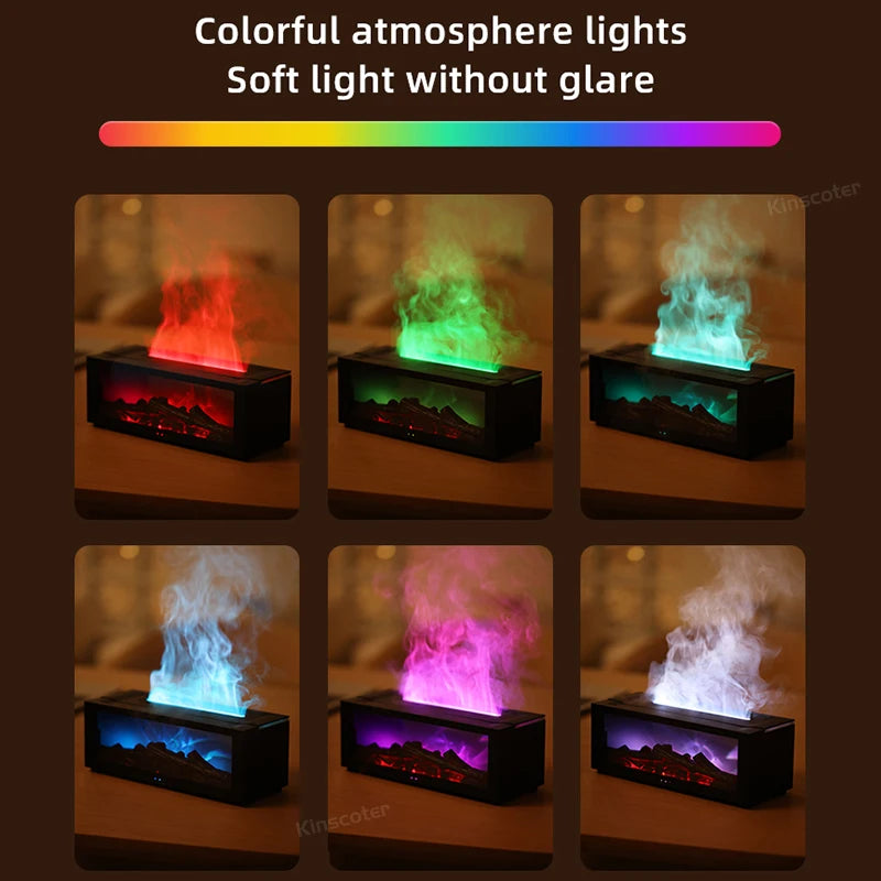 Fireplace Oil Diffuser + FREE Essential Oil