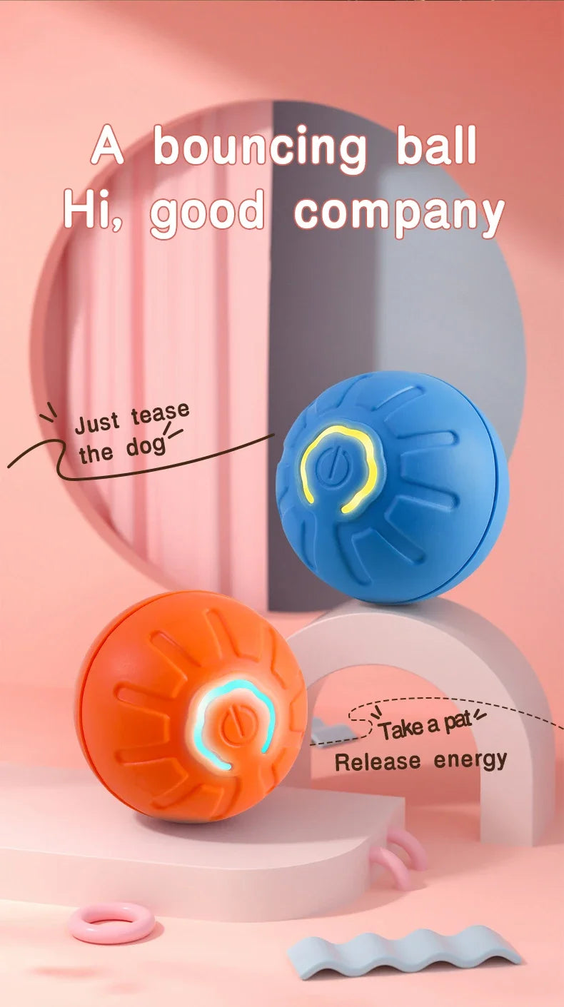 Smart USB Jumping Dog Chew Ball