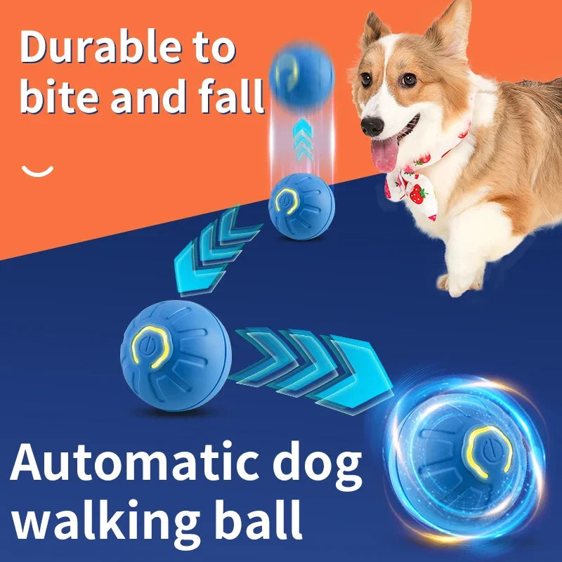 Smart USB Jumping Dog Chew Ball