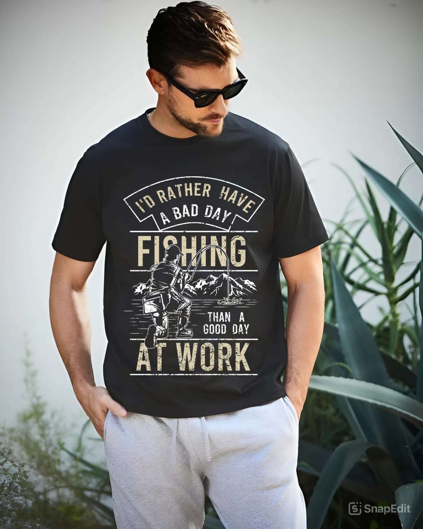 Funny Fishing T-Shirt – Unisex Angler Tee | Humorous Gift for Fishermen & Outdoor Trips