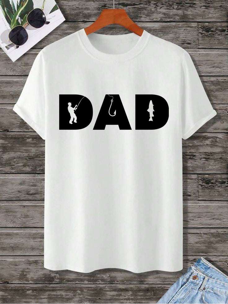 Fishing Dad T-Shirt – Unisex Outdoor Tee & Father’s Day Gift | Casual Shirt for Family Trips