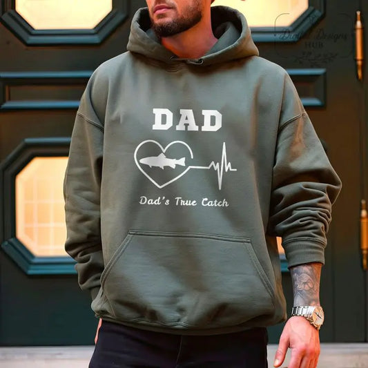 Men's Heavy Blend™ Fishing Hoodie – Warm, Durable & Designed for Outdoor Life