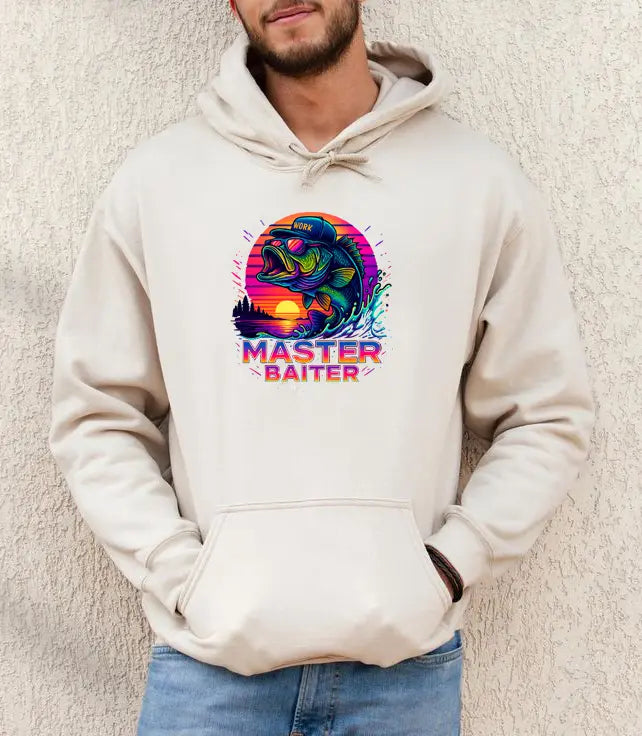 The Reel Master Hoodie – Funny Fishing Hoodie for Men, Cozy Gift for Anglers