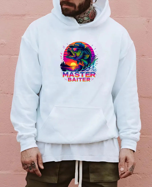 The Reel Master Hoodie – Funny Fishing Hoodie for Men, Cozy Gift for Anglers