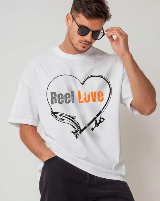 Reel Love Fishing T-Shirt for Men – Funny Gift for Anglers & Dads
