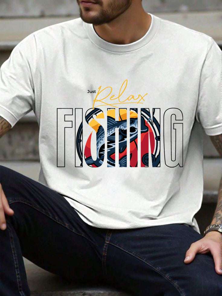 Relaxed Fishing T-Shirt – Unisex Angler Tee | Casual Outdoor Shirt & Gift for Fishing Lovers