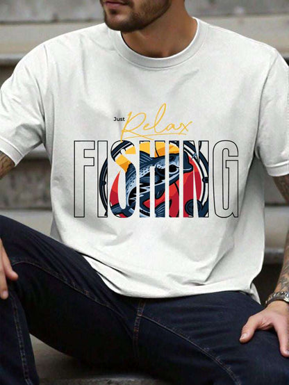 Relaxed Fishing T-Shirt – Unisex Angler Tee | Casual Outdoor Shirt & Gift for Fishing Lovers