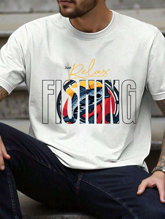Relaxed Fishing T-Shirt – Unisex Angler Tee | Casual Outdoor Shirt & Gift for Fishing Lovers